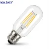 NEWDAYS brand cross-border new T45 transparent filament lamp, E27 commonly used screw-type retro American energy-saving bulb, energy-saving high-brightness, ultra-long battery life, limited-time discount bulb Item Picture